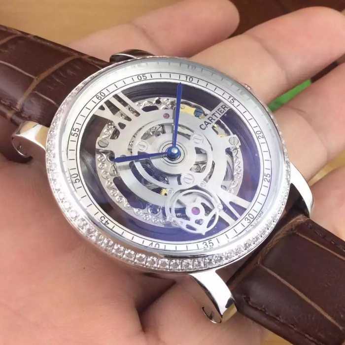 2016 CARTIER カルティエ 希少価値大！機械式（自動巻き）ムーブメント 男性用腕時計 6色可選