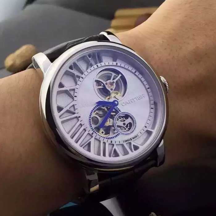 2016 CARTIER カルティエ 先行販売 機械式（自動巻き）ムーブメント 摩擦に強い鉱物質鏡面 男性用腕時計 多色選択可