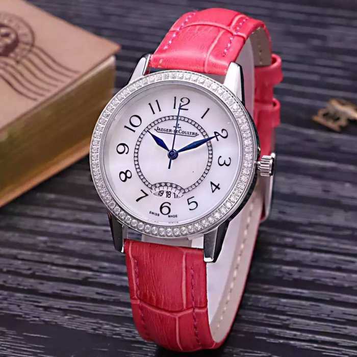存在感のある 2016 JAEGER-LECOULTRE ジャガールクルト サファイヤクリスタル風防 女性用腕時計 多色選択可