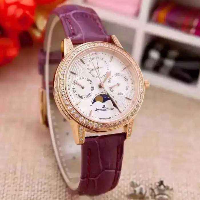 おすすめ/オススメ2016 JAEGER-LECOULTRE ジャガールクルト 輸入クオーツムーブメント 女性用腕時計 5色可選