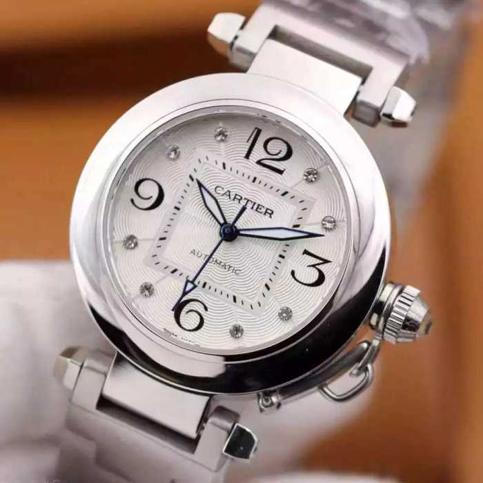人気 ランキング 2016 CARTIER カルティエ 6t51ムーブメント 32.5mm 女性用腕時計 2色可選