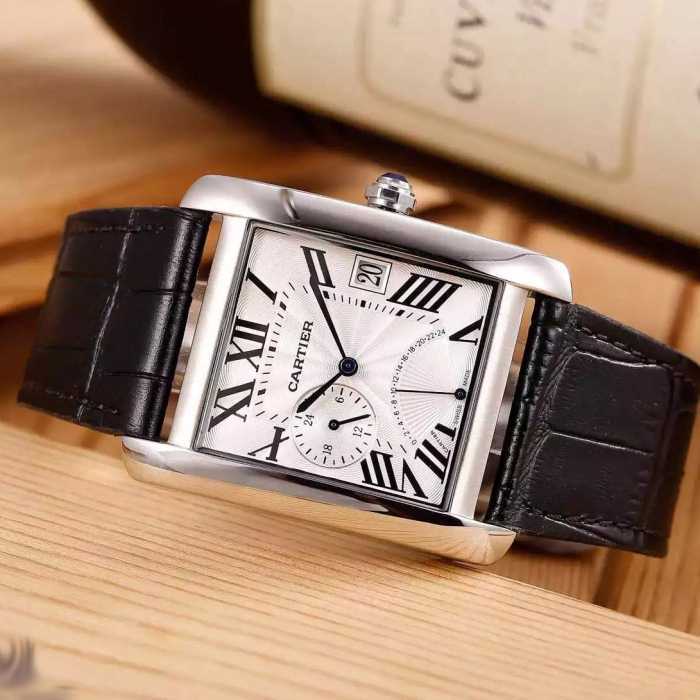 2016 CARTIER カルティエ 個性的なデザスイスムーブメント 男性用腕時計 4色可選