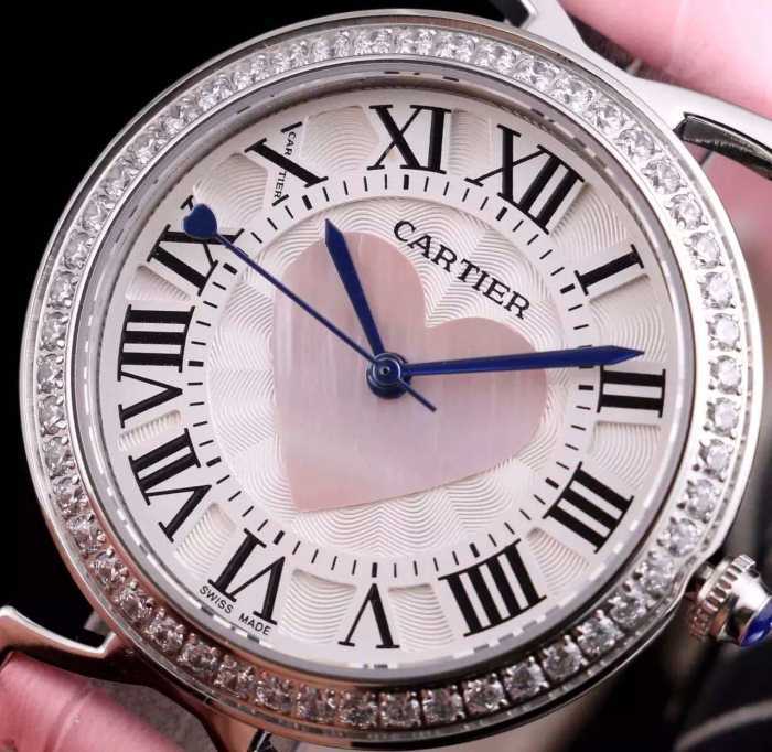 2016 CARTIER カルティエ 大絶賛の履き心地! 輸入 クオーツ ムーブメント サファイヤクリスタル風防 女性用腕時計 6色可選