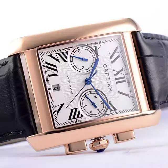 2016 CARTIER カルティエ 個性的なデザ 機械式（自動巻き）ムーブメント 男性用腕時計 4色可選