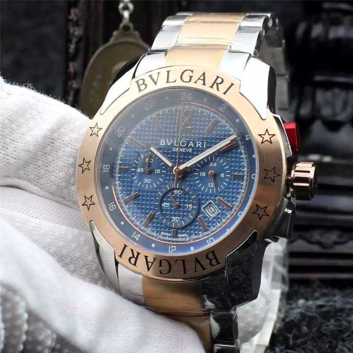 魅力ファッション　2016 BVLGARI ブルガリ 男性用腕時計 クオーツ ムーブメント 4色可選