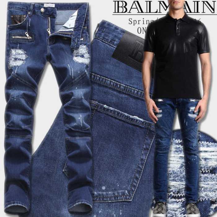  超目玉  2016春夏 BALMAIN バルマン ジーンズ