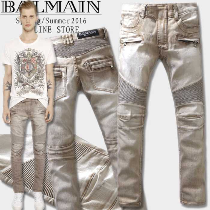 最旬アイテム2016春夏 BALMAIN バルマン ジーンズ