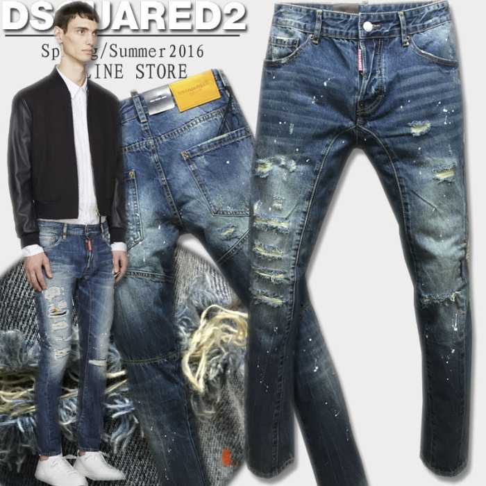 完売品！ 2016春夏 DSQUARED2 ディースクエアード ジーンズ