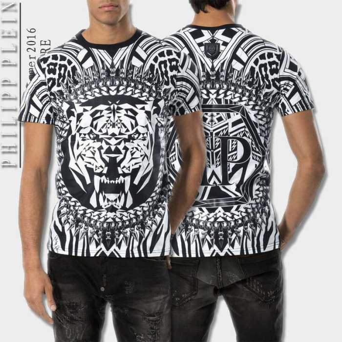 2016春夏 PHILIPP PLEIN フィリッププレイン 大人っぼい半袖Tシャツ