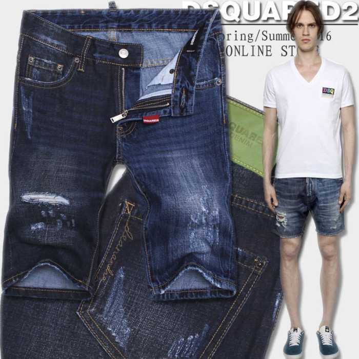 人気が爆発 2016春夏 DSQUARED2 ディースクエアード ジーンズ