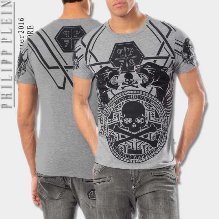 2016春夏 PHILIPP PLEIN フィリッププレイン SALE開催 半袖Tシャツ 3色可選