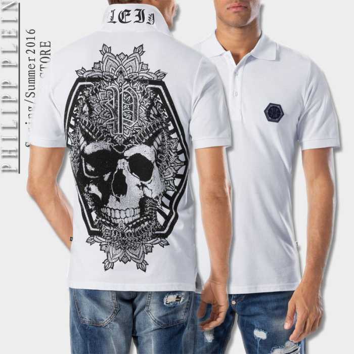 半袖Tシャツ 2016春夏 数に限りがある  PHILIPP PLEIN フィリッププレイン   2色可選