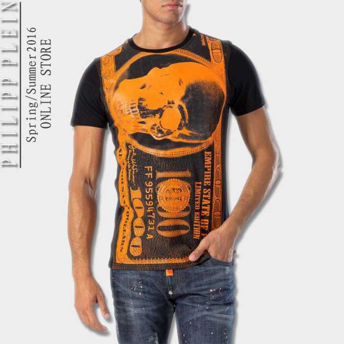 注目のアイテム 2016春夏 PHILIPP PLEIN フィリッププレイン 半袖Tシャツ 3色可選