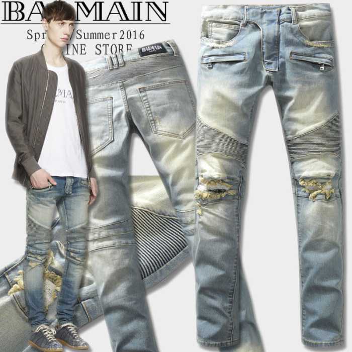 ムダな装飾を排したデザイン 2016春夏 BALMAIN バルマン ジーンズ