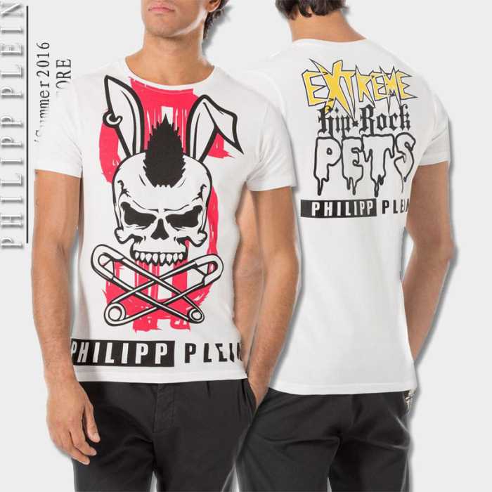 半袖Tシャツ 2016春夏 存在感のある  PHILIPP PLEIN フィリッププレイン   3色可選