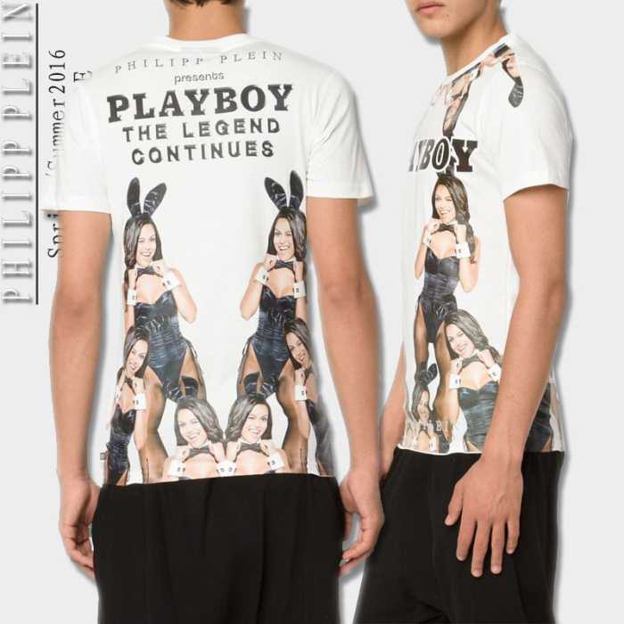 2016春夏 PHILIPP PLEIN フィリッププレイン 高級感ある  半袖Tシャツ 2色可選