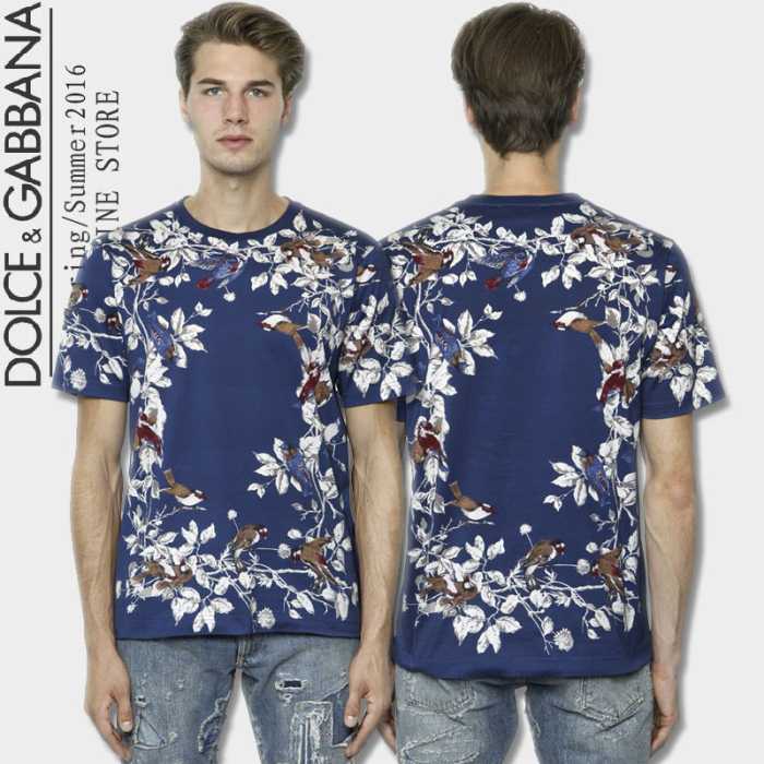 2016春夏 贈り物にも◎   Dolce&Gabbana ドルチェ＆ガッバーナ 半袖Tシャツ 2色可選