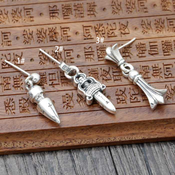 2016 強い魅力を感じる一枚 クロムハーツ CHROME HEARTS シルバー925 ロングピアス