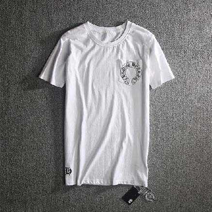 大好評♪ 2016春夏 クロムハーツ CHROME HEARTS 半袖Tシャツ 男女兼用 2色可選