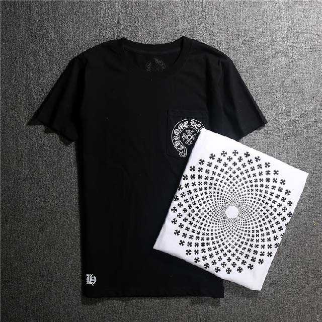 大絶賛！2016春夏 クロムハーツ CHROME HEARTS 半袖Tシャツ 男女兼用 2色可選