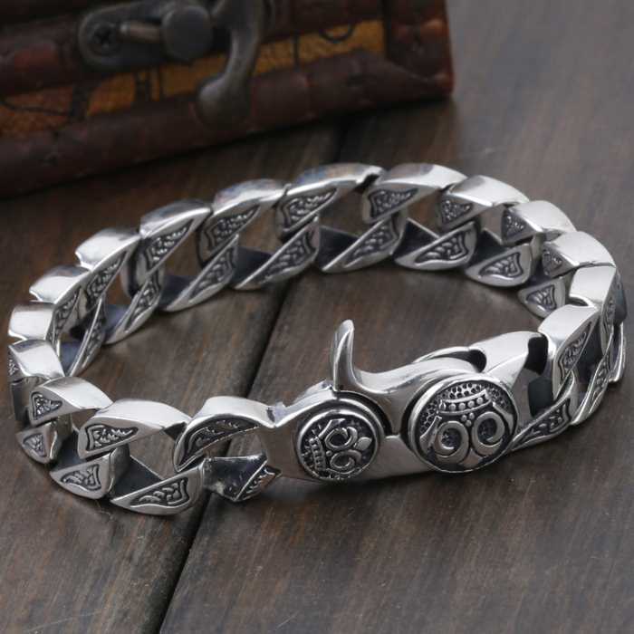 追跡あり☆入手困難!!2016 クロムハーツ CHROME HEARTS シルバー925 ブレスレット
