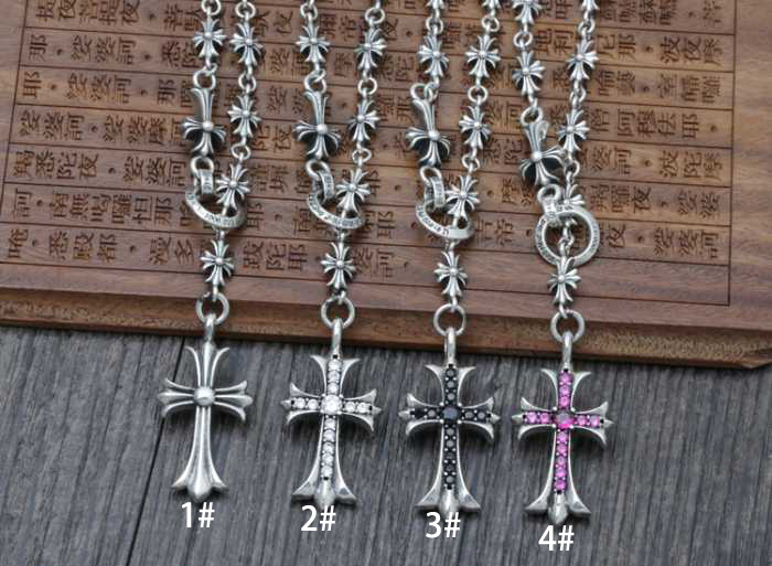 2016 愛らしさ抜群！クロムハーツ CHROME HEARTS シルバー925 ネックレス 4色可選