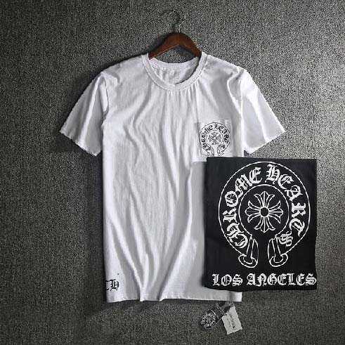 ランキング商品 2016春夏 クロムハーツ CHROME HEARTS 半袖Tシャツ 男女兼用 2色可選