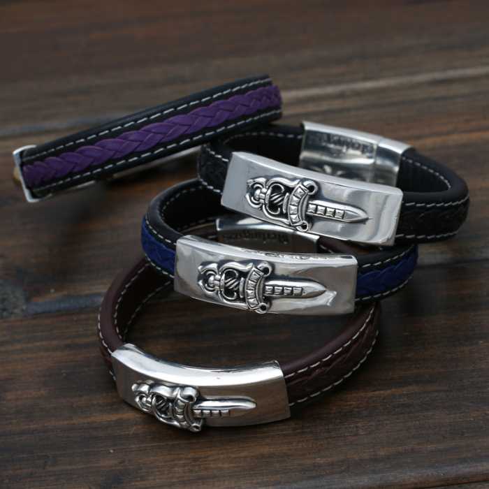 2016 クロムハーツ CHROME HEARTS 愛らしさ抜群！  シルバー925 ブレスレット 4色可選