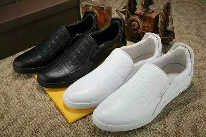 ファション性の高い 2016 ルイ ヴィトン LOUIS VUITTON スリップオン 2色可選