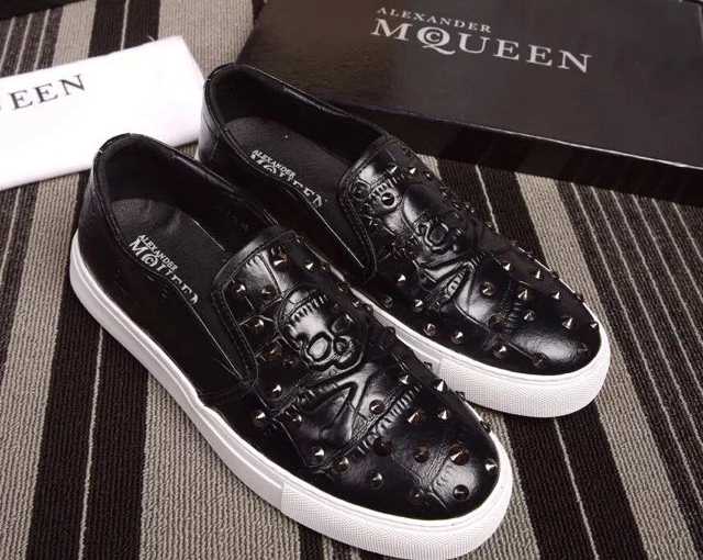 2016 ◆モデル愛用◆アレキサンダー マックイーン alexander mcqueen フラットシューズ