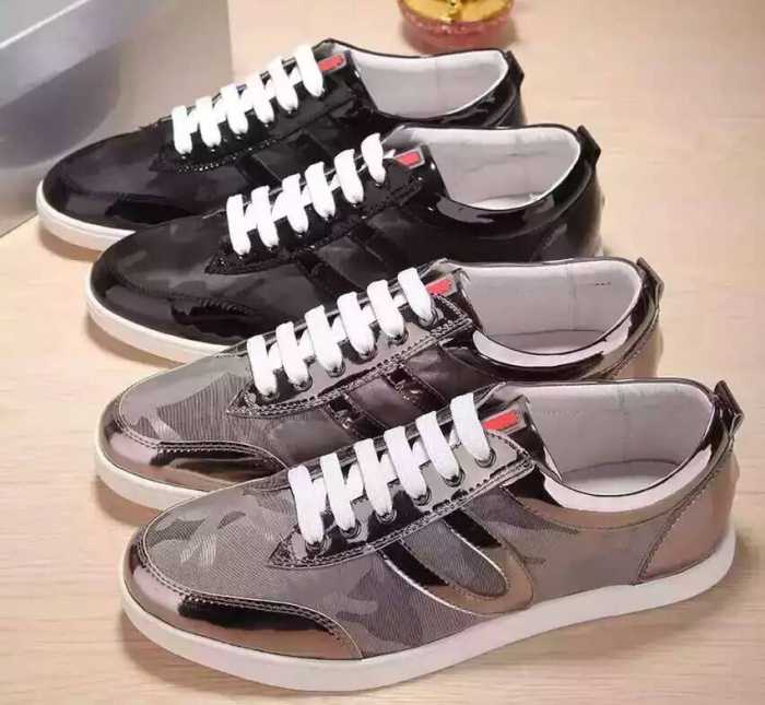 お買い得品 2016 プラダ PRADA カジュアルシュッズ 2色可選