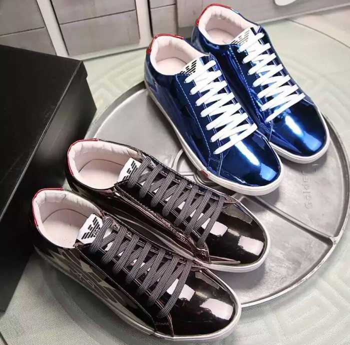 大人の個性を。 2016 アルマーニ ARMANI フラットシューズ 2色可選