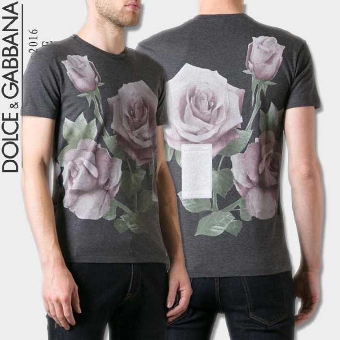 2016 海外セレブ愛用 ドルチェ＆ガッバーナ Dolce&Gabbana 半袖Tシャツ 3色可選