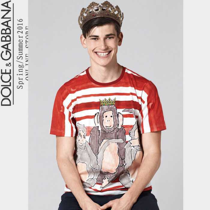 2016 選べる極上 ドルチェ＆ガッバーナ Dolce&Gabbana 半袖Tシャツ