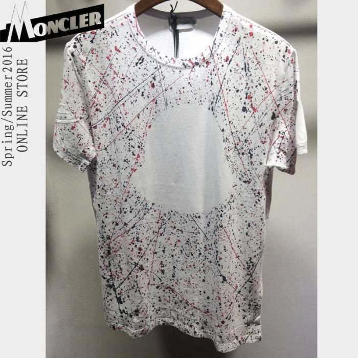 2016 着心地抜群モンクレール MONCLER 半袖Tシャツ 2色可選