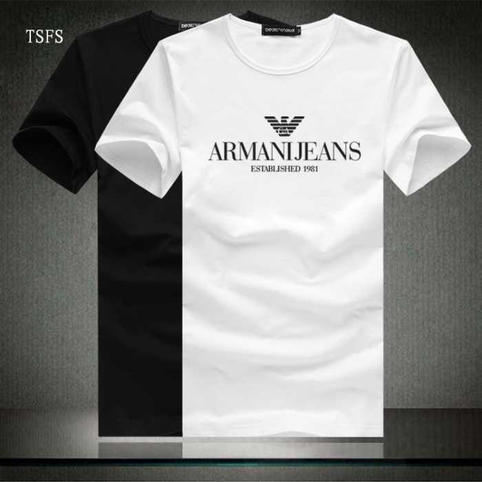 おすすめ/オススメ 2016春夏 ARMANI アルマーニ 半袖Tシャツ 2色可選