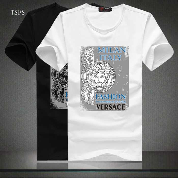 格安！  2016春夏 ヴェルサーチVERSACE  半袖Tシャツ 2色可選