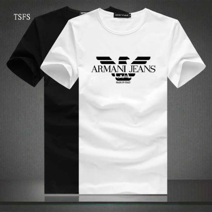 存在感のある 2016春夏 ARMANI アルマーニ 半袖Tシャツ 2色可選