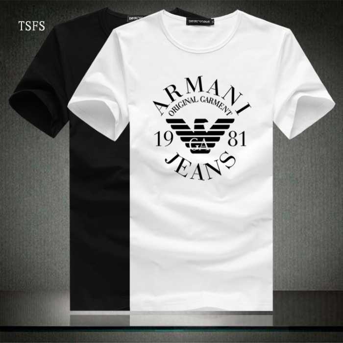 オリジナル 2016春夏 ARMANI アルマーニ 半袖Tシャツ 2色可選