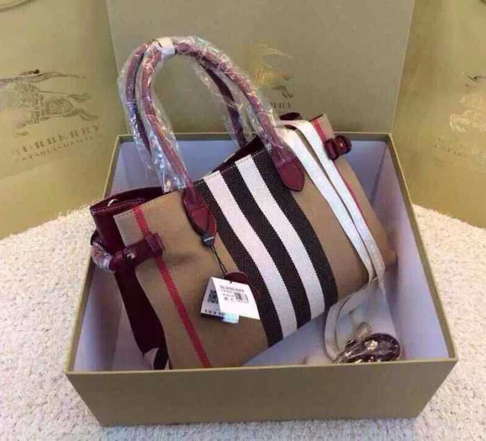 ★安心★追跡付  2016 バーバリー BURBERRY ハンドバッグ 3色可選 93618