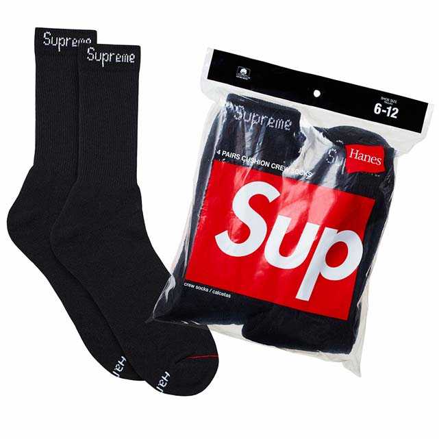 2016 愛らしさ抜群！Supreme Crew Socks 靴下