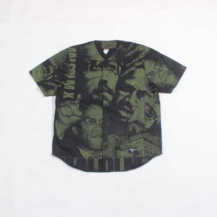 長く愛用できる 2015SS Supreme x Malcolm Baseball Shirt 半袖Tシャツ