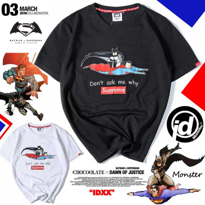 2016 モデル大絶賛♪ シュプリーム SUPREME半袖Tシャツ 男女兼用 2色可選
