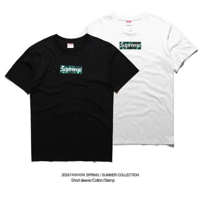 2016 大好評♪ シュプリーム SUPREME 半袖Tシャツ 2色可選 男女兼用