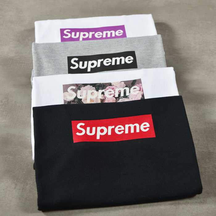 耐久性のある 2016 シュプリーム SUPREME Supreme box logo 半袖Tシャツ 多色選択可