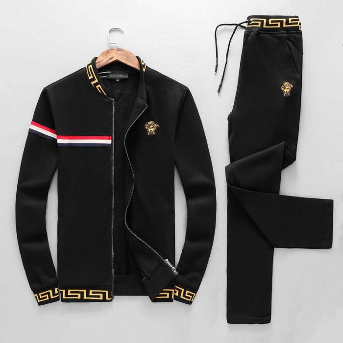 2016秋冬 肌触りの気持ちい〜 ヴェルサーチ VERSACE ジャージセット 2色可選