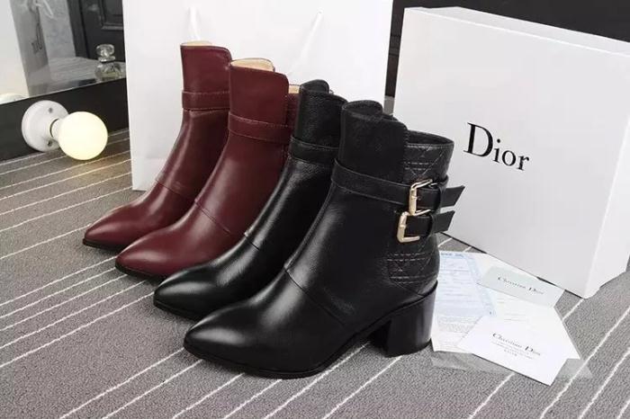 2016秋冬 スタイリッシュな印象 ディオールDIOR  ブーツ