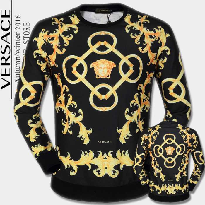お買得 2016秋冬ヴェルサーチ VERSACE  プルオーバーパーカー