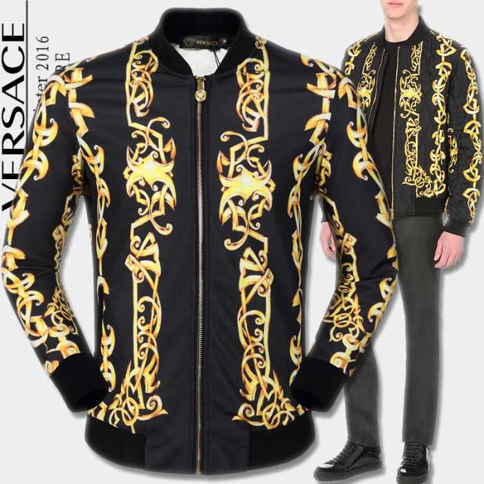 ～希少 2016秋冬 ヴェルサーチ VERSACE ブルゾン ジャケット