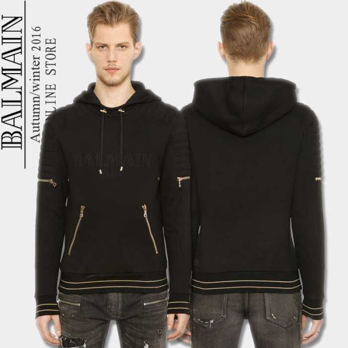格安！2016秋冬 バルマン BALMAIN パーカー